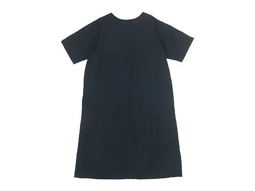 MHL. PLAIN COTTON LINEN PULLOVER DRESS 121NAVY ̥ǥ