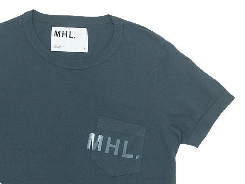MHL. PRINTED JERSEY LOGO T 023CHARCOAL ̥ǥ