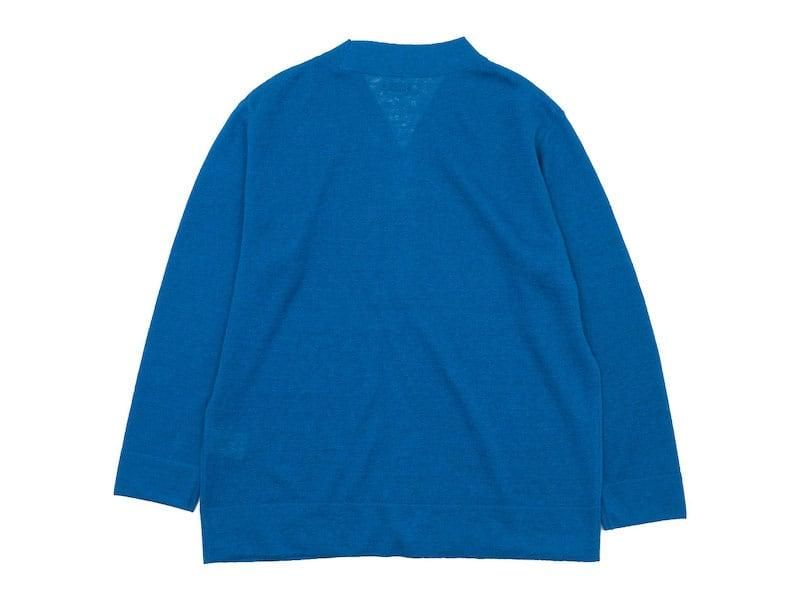 maillot mature summer cardigan BLUE