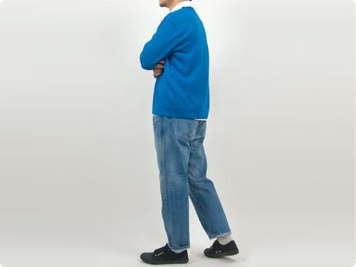maillot mature summer cardigan BLUE