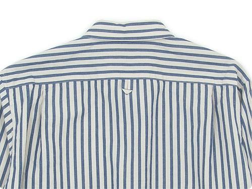 MHL. COTTON LINEN PJ STRIPE SHIRTS 120NAVY ̥󥺡