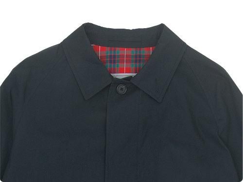 MARGARET HOWELL BARACUTA LIGHT COTTON POPLIN SOUTIEN COLLAR COAT 010BLACK ̥󥺡