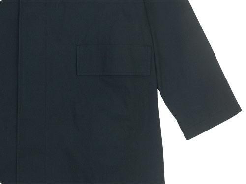 MARGARET HOWELL BARACUTA LIGHT COTTON POPLIN SOUTIEN COLLAR COAT 010BLACK ̥󥺡
