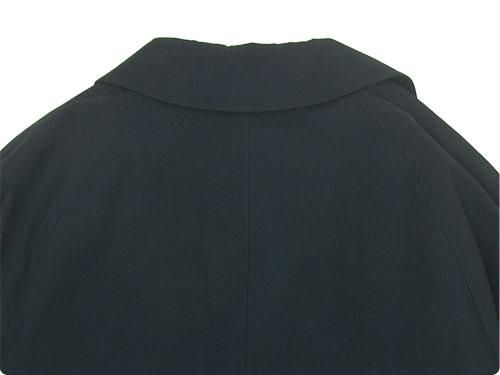 MARGARET HOWELL BARACUTA LIGHT COTTON POPLIN SOUTIEN COLLAR COAT 010BLACK ̥󥺡