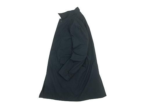 MARGARET HOWELL BARACUTA LIGHT COTTON POPLIN SOUTIEN COLLAR COAT 010BLACK ̥󥺡