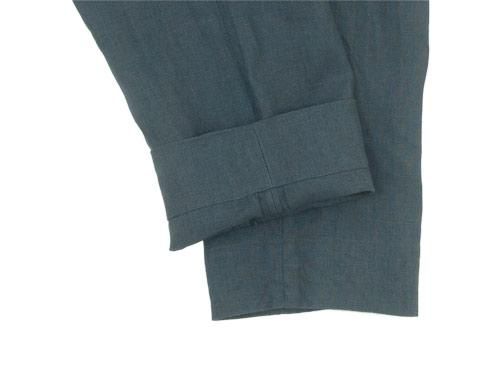 MARGARET HOWELL LINEN PLAIN WEAVE TROUSERS 020GRAY ̥󥺡