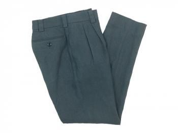 MARGARET HOWELL LINEN PLAIN WEAVE TROUSERS 〔メンズ〕