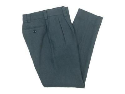 MARGARET HOWELL LINEN PLAIN WEAVE TROUSERS 020GRAY ̥󥺡
