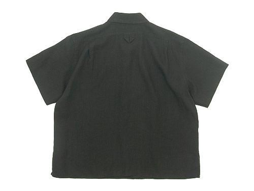 MARGARET HOWELL SHIRTING LINEN I S/S SHIRTS 052CAROB̥ǥ