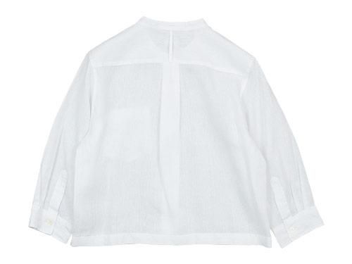 MARGARET HOWELL SHIRTING LINEN I NO COLLAR SHIRTS 030WHITE̥ǥ