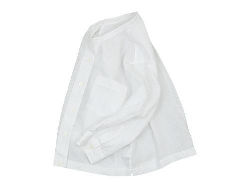 MARGARET HOWELL SHIRTING LINEN I NO COLLAR SHIRTS 030WHITE̥ǥ