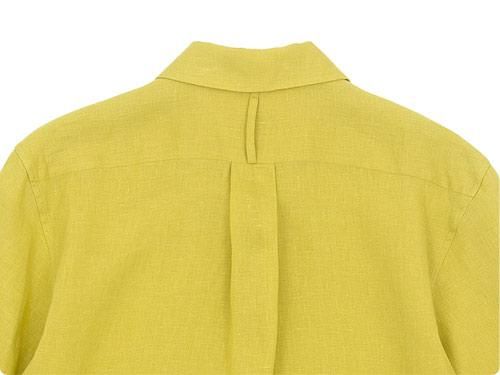 MARGARET HOWELL LINEN VOILE THREE BUTTON PULL ON SHIRTS 060CITRUS̥ǥ