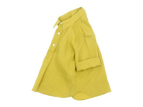 MARGARET HOWELL LINEN VOILE THREE BUTTON PULL ON SHIRTS 060CITRUS̥ǥ
