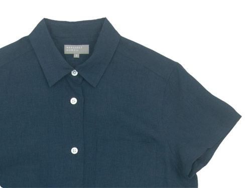 MARGARET HOWELL LINEN VOILE SMALL SHIRTS 120DARK NAVY̥ǥ