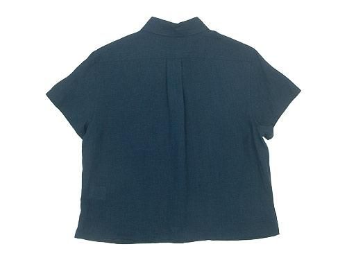 MARGARET HOWELL LINEN VOILE SMALL SHIRTS 120DARK NAVY̥ǥ