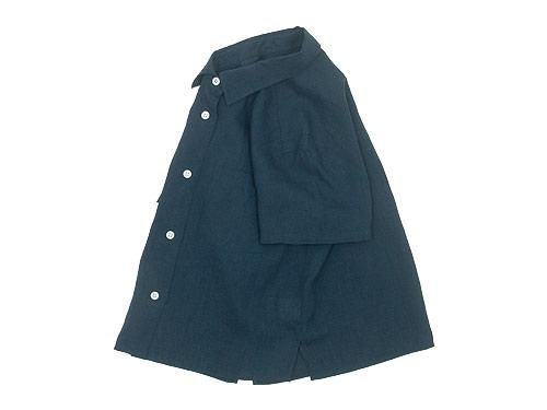 MARGARET HOWELL LINEN VOILE SMALL SHIRTS 120DARK NAVY̥ǥ