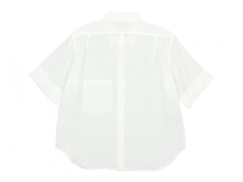 MARGARET HOWELL FINE LINEN S/S SHIRTS 030WHITE̥ǥ