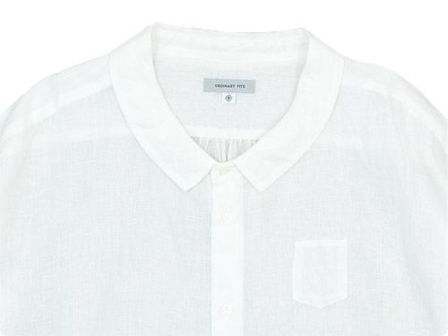 ordinary fits BARBER SHIRT OFF WHITE