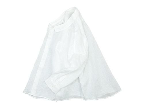 ordinary fits BARBER SHIRT OFF WHITE