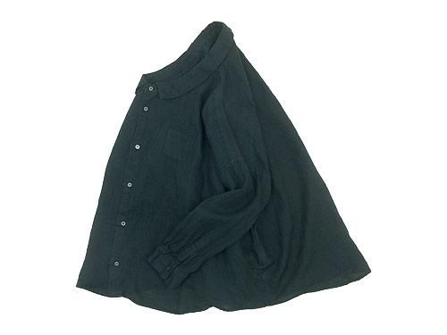 ordinary fits BARBER SHIRT BLACK