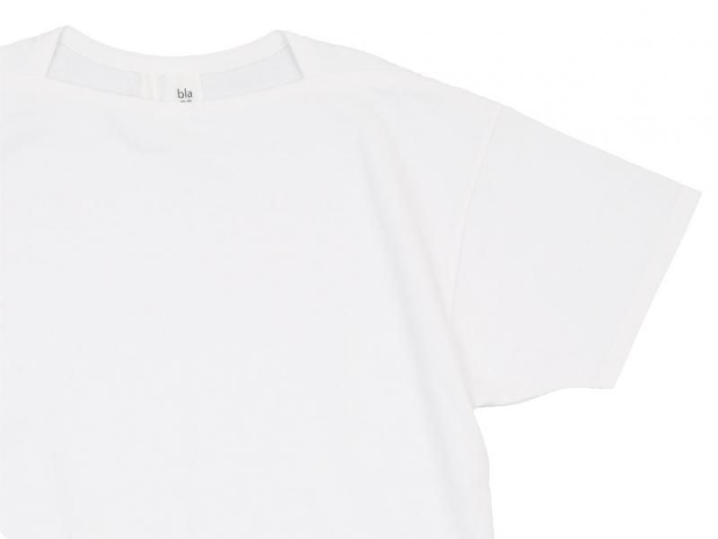 blanc Short Sleeve Living Work Tee WHITE