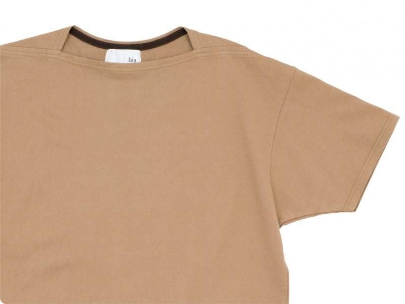 blanc Short Sleeve Living Work Tee BEIGE