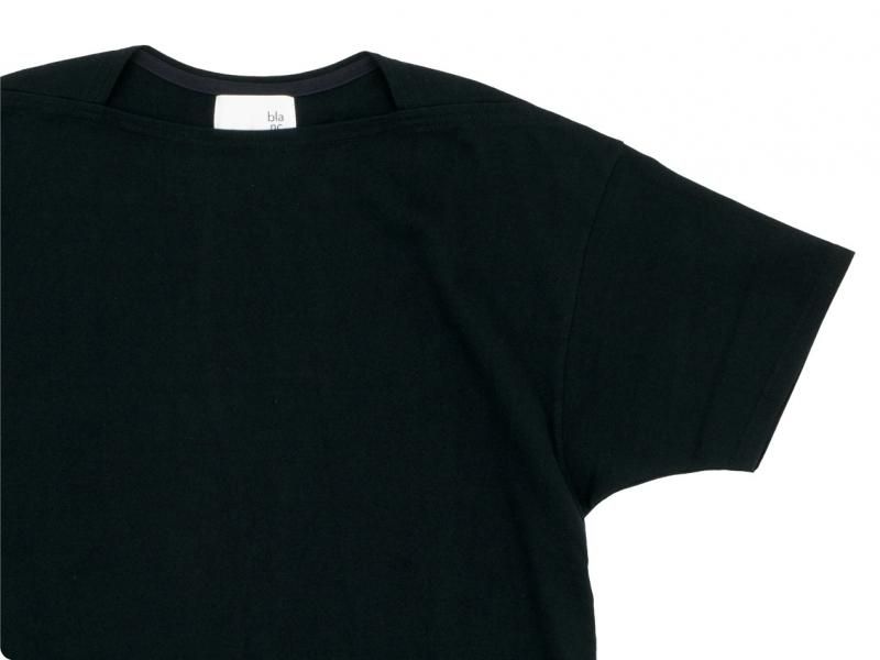 blanc Short Sleeve Living Work Tee BLACK