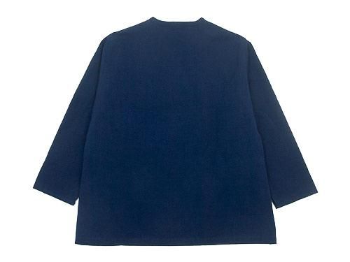 blanc needle work jacket NAVY