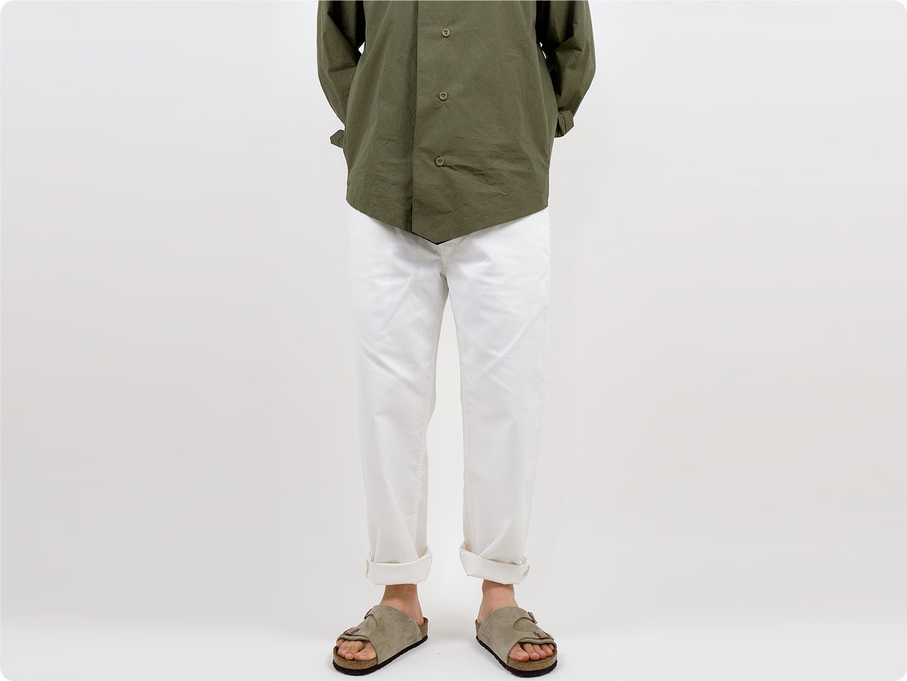 Charpentier de Vaisseau Bradley Easy Pants WHITE