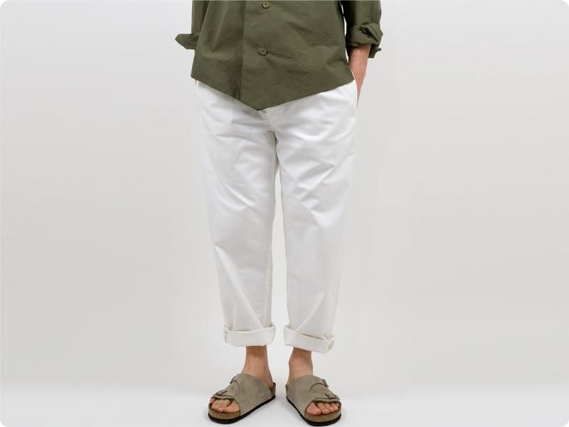 Charpentier de Vaisseau Bradley Easy Pants WHITE