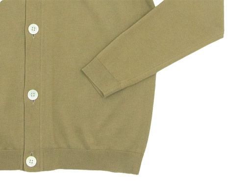 Charpentier de Vaisseau Katrina Cotton Knit Cardigan KHAKI