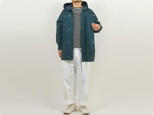 ENDS and MEANS Field Half Coat DARK NAVY