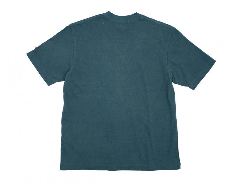 ENDS and MEANS Pocket Tee NAVY GREEN