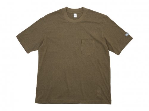 ENDS and MEANS Pocket Tee BROWN