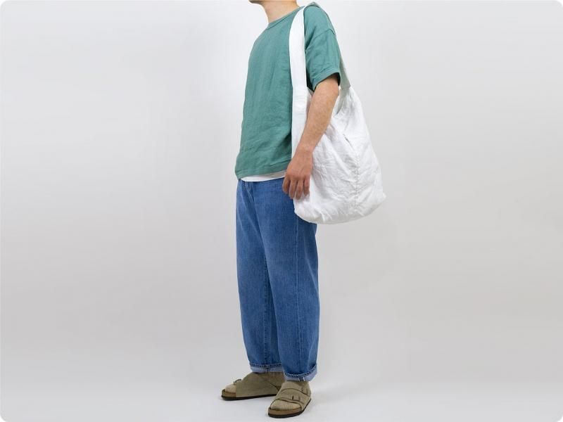  maillot linen shirts Tee SMOKE GREEN