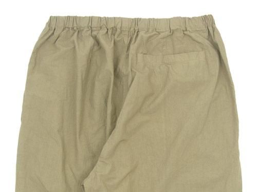 maillot mature rub cotton drawstring pants BEIGE