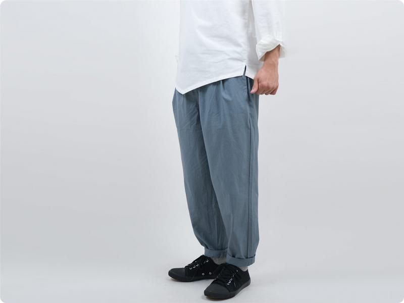 maillot mature rub cotton drawstring pants GRAY