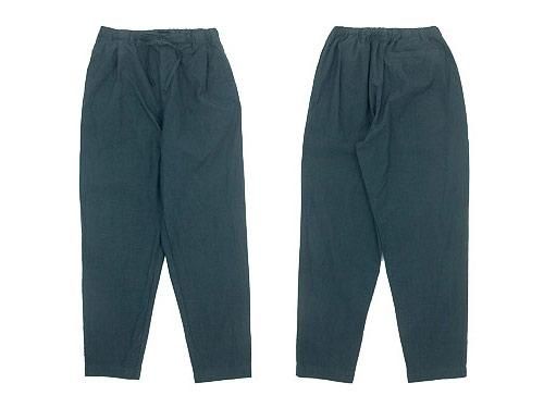 maillot mature rub cotton drawstring pants INK BLACK
