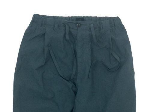 maillot mature rub cotton drawstring pants INK BLACK