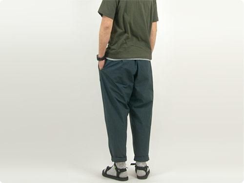 maillot mature rub cotton drawstring pants INK BLACK