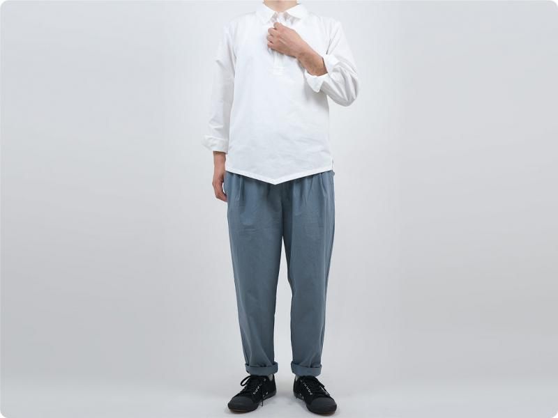TATAMIZE P/O WORK SHIRTS WHITE