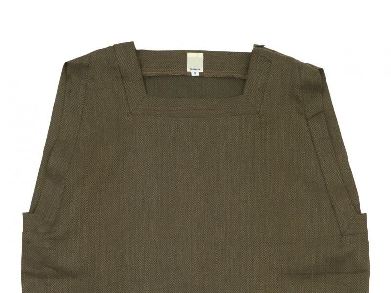 TATAMIZE SQUARE VEST OLIVE