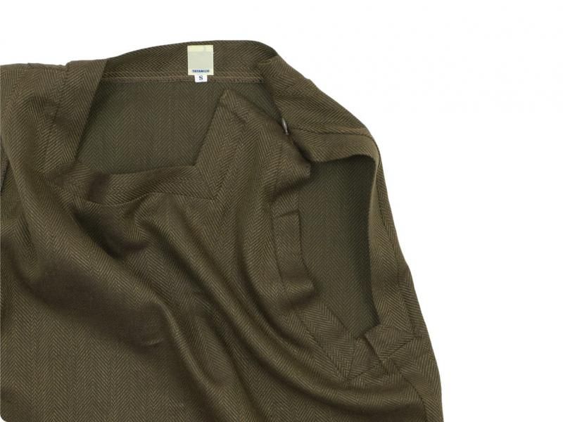 TATAMIZE SQUARE VEST OLIVE