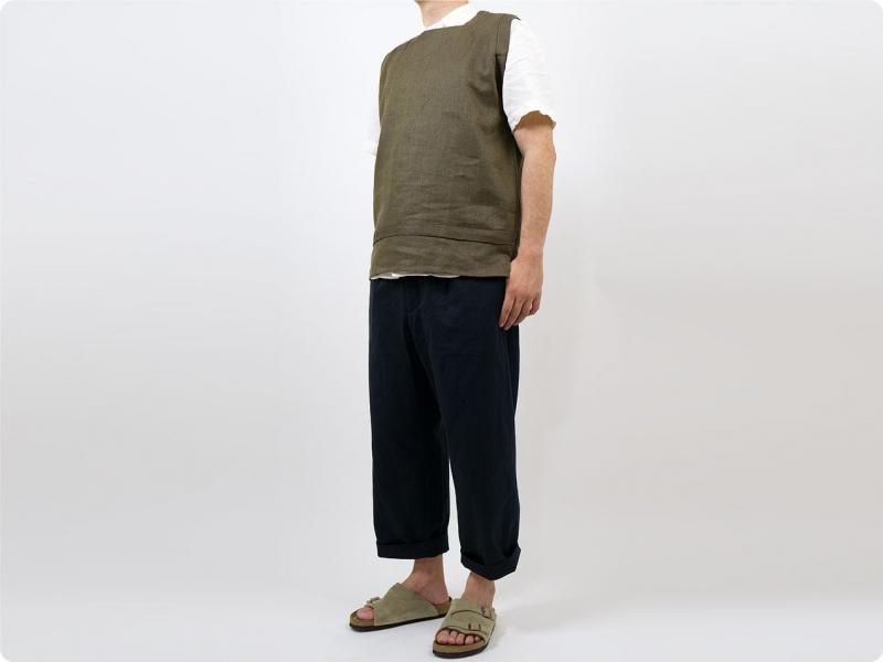 TATAMIZE SQUARE VEST OLIVE