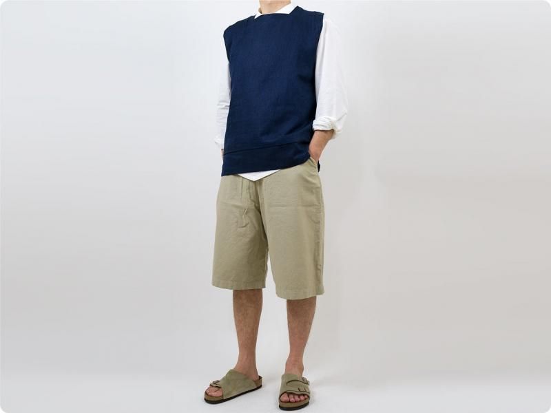 TATAMIZE SQUARE VEST NAVY 19-01-009
