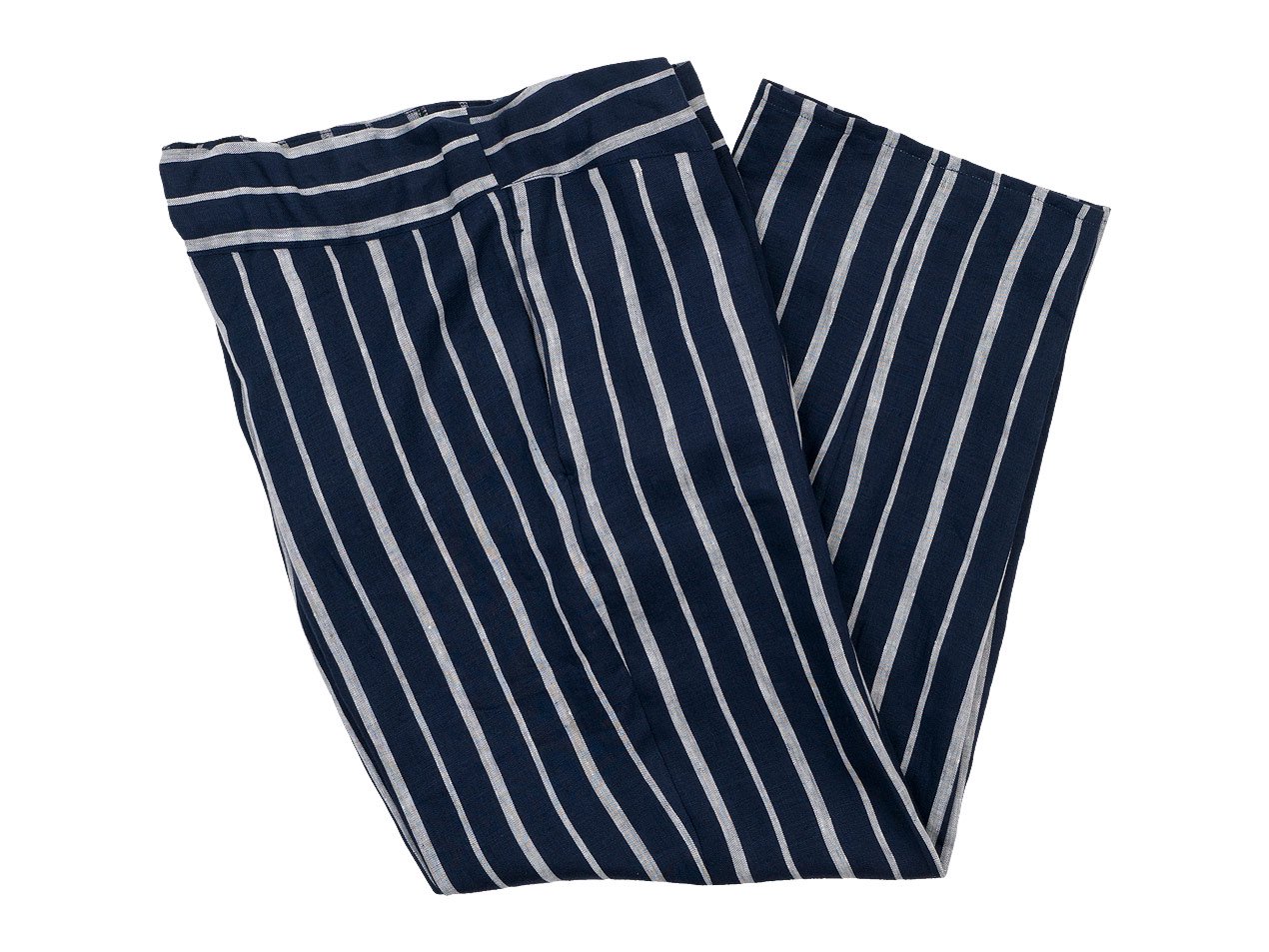  TATAMIZE ROOM PANTS NAVY STRIPE