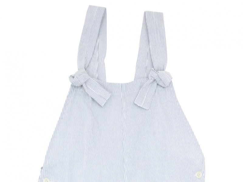 TOUJOURS Classic Overalls HICKORY STRIPE KM30DP03