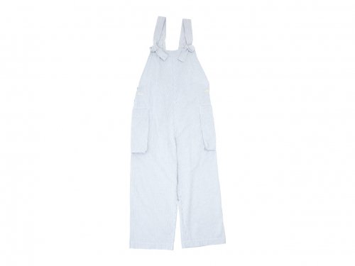 TOUJOURS Classic Overalls HICKORY STRIPE