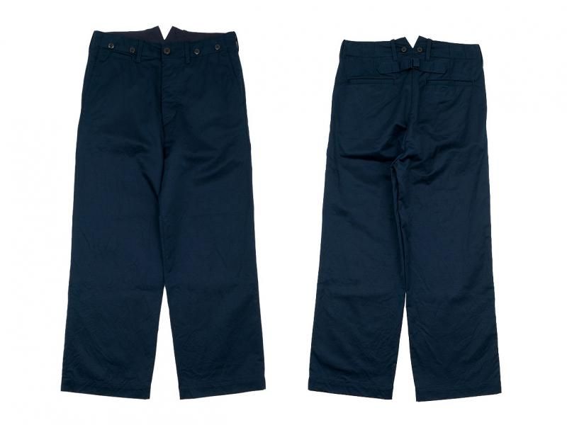 TOUJOURS Waist Overalls NAVY KM30DP08