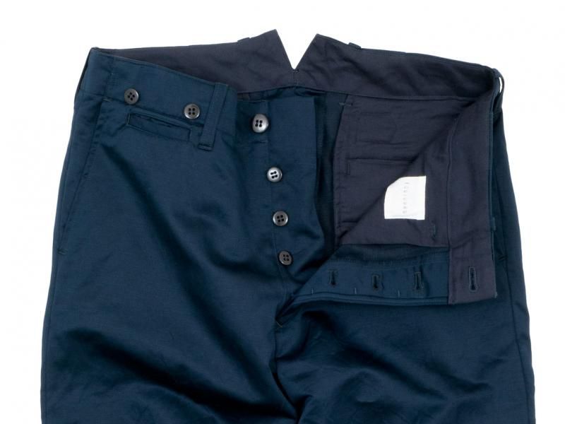 TOUJOURS Waist Overalls NAVY KM30DP08